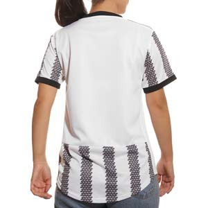 Camiseta adidas Juventus mujer 2022 2023 - Camiseta mujer adidas primera equipación Juventus 2022 2023 - blanca, negra