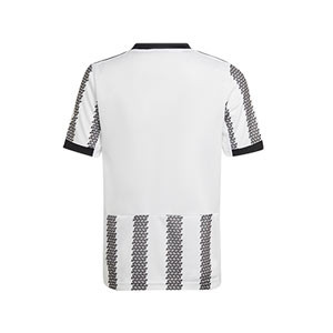 Camiseta adidas Juventus niño 2022 2023 - Camiseta infantil adidas primera equipación Juventus 2022 2023 - blanca, negra