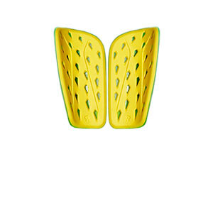 adidas X League - Espinilleras de fútbol adidas con mallas de sujeción - verdes