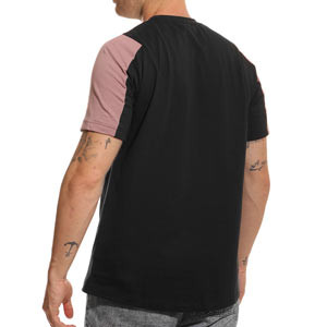 Camiseta algodón adidas Real Madrid Travel - Camiseta algodón de paseo adidas del Real Madrid - negra, rosa