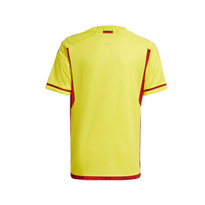 Camiseta adidas Colombia niño 2022 2023 - Camiseta primera equipación infantil adidas selección Colombia 2022 2023 - amarilla