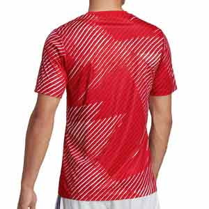 Camiseta adidas Japón pre-match - Camiseta de calentamiento pre-partido adidas de la selección japonesa - roja