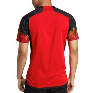 Camiseta adidas Bélgica 2022 2023 - Camiseta primera equipación adidas de la selección belga 2022 2023 - roja, negra