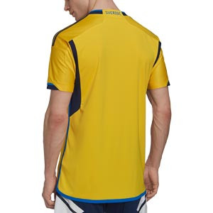 Camiseta adidas Suecia 2022 2023 - Camiseta primera equipación adidas de la selección sueca 2022 2023 - amarilla