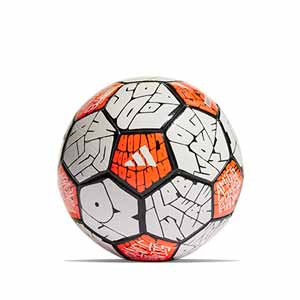 Balón adidas Messi Club talla 5 - Balón de fútbol adidas de Messi talla 5- blanco, naranja