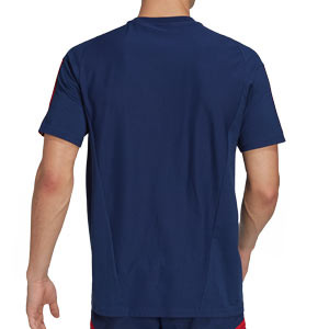 Camiseta adidas España Travel - Camiseta de algodón de paseo adidas de la selección española - azul marino