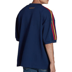 Camiseta adidas España Icon - Camiseta de paseo adidas de la selección española - azul marino