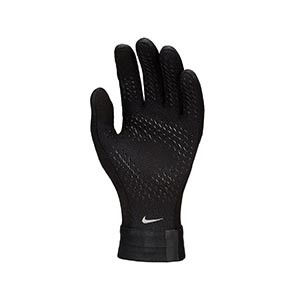 Guantes Nike niño Academy Therma-Fit - Guantes térmicos infantiles de jugador para el invierno Nike - negros