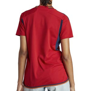Camiseta adidas España mujer WWC 2023 - Camiseta primera equipación de mujer adidas selección española para el mundial femenino de 2023 - roja
