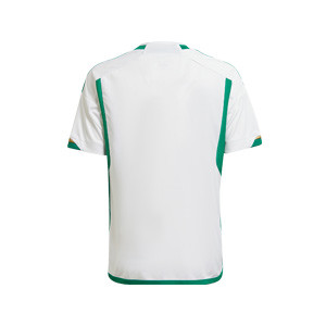 Camiseta adidas Argelia niño 2022 2023 - Camiseta primera equipación infantil adidas de la selección de Argelia 2022 2023 - blanca, verde
