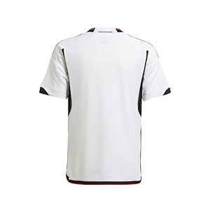 Camiseta adidas Alemania niño 2022 2023 - Camiseta primera equipación infantil adidas de la selección alemana 2022 2023 - blanca, negra