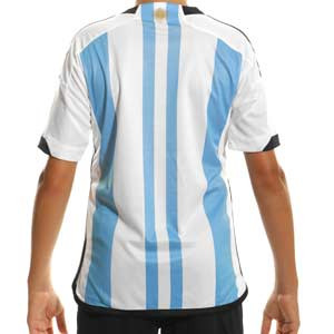 Camiseta adidas Argentina niño 2022 2023 - Camiseta primera equipación infantil adidas selección Argentina 2022 2023 - albiceleste