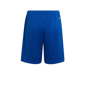 Short adidas Entrada 22 niño - Pantalón corto de fútbol infantil adidas - azul