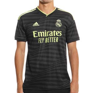 Camiseta adidas 3a Real Madrid 2022 2023 Modric - Camiseta tercera equipación Modric adidas Real Madrid 2022 2023 - negra