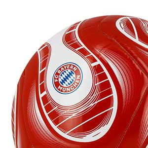 Balón adidas Bayern Club talla 5 - Balón de fútbol adidas del Bayern de Múnich en talla 5 - rojo