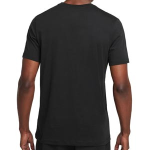 Camiseta Nike Atlético Crest - Camiseta de algodón Nike del Atlético de Madrid - negra