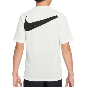 Camiseta Nike niño Dri-Fit Academy 25 HBR - Camiseta infantil para entrenamiento de fútbol Nike - blanca