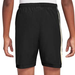 Short Nike niño Dri-Fit Academy 25 HBR - Pantalón corto infantil para entrenamiento de fútbol Nike - negro
