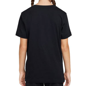 Camiseta Nike Chelsea niño Crest - Camiseta de manga corta infantil de algodón Nike del Chelsea - negra
