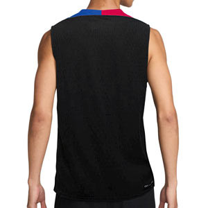 Camiseta sin mangas Nike Barcelona entrenamiento DF Advance - Camiseta sin mangas de entrenamiento Nike del FC Barcelona - negra