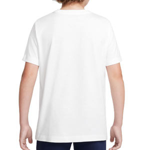 Camiseta Nike Chelsea niño Crest - Camiseta de manga corta infantil de algodón Nike del Chelsea - blanca