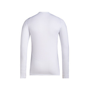 Camiseta adidas Techfit Aeroready - Camiseta entrenamiento compresiva manga larga adidas Techfit - blanca