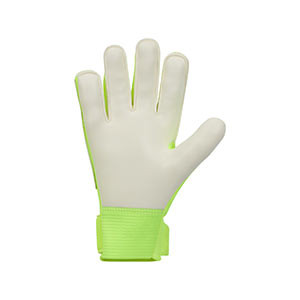 Nike GK Match Jr - Guantes de portero infantiles Nike corte flat - verde flúor