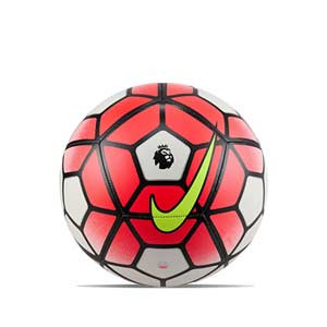 Balón Nike Premier League Heritage Ordem 3 talla 5 - Balón de fútbol Nike de la Premier League en talla 5 - rojo