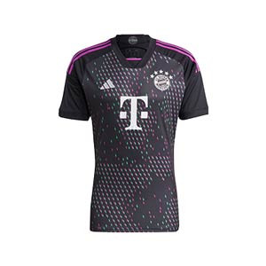 Camiseta adidas 2a Bayern Musiala 2023 2024 - Camiseta segunda equipación adidas del Bayern de Múnich de Jamal Musiala 2023 2024 - negra