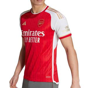 Camiseta adidas Arsenal Odegaard 2023 2024 - Camiseta primera equipación adidas del Arsenal Odegaard 2023 2024 - roja, blanca
