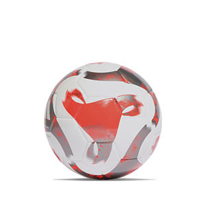 Balón adidas Tiro League Sala - Balón de fútbol adidas Sala - blanco, rojo