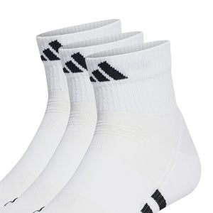 Calcetines adidas Performance acolchados 3pp - Pack de 3 calcetines adidas Performance acolchados - blancos