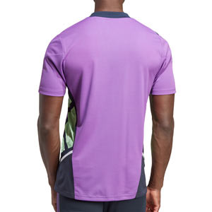 Camiseta adidas Real Madrid entrenamiento Pro - Camiseta de entrenamiento adidas del Real Madrid CF - púrpura