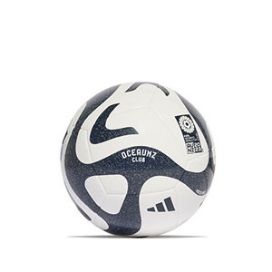 Balón adidas Oceaunz Club WWC talla 4 - Balón de fútbol adidas del Mundial de fútbol femenino de 2023 en talla 4 - blanco, azul marino