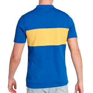 Camiseta adidas Boca Juniors Historical - Camiseta de algodón histórica adidas del Boca Juniors - azul, amarilla