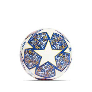 Balón adidas UCL League J290 Estambul talla 4 - Balón de fútbol de peso ligero infantil adidas de la Final de la Champions League de Estambul 2023 en talla 4 - azul, blanco