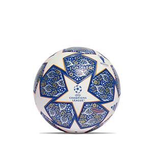 Balón adidas UCL Competition Estambul talla 4 - Balón de fútbol adidas de la Final de la Champions League de Estambul 2023 en talla 4 - azul, blanco