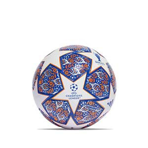 Balón adidas UCL League Estambul talla 4 - Balón de fútbol adidas de la Final de la Champions League de Estambul 2023 en talla 4 - azul, blanco