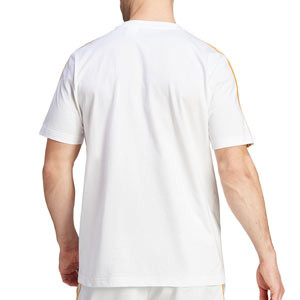 Camiseta adidas Real Madrid DNA - Camiseta de algodón de paseo adidas del Real Madrid - blanca