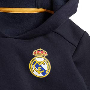 Conjunto adidas Real Madrid bebé DNA Jogger - Conjunto de chándal adidas bebé del Real Madrid - azul marino