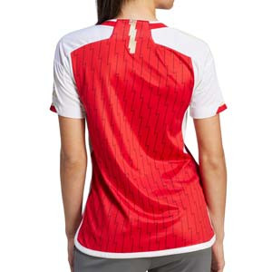 Camiseta adidas Arsenal mujer 2023 2024 - Camiseta mujer primera equipación adidas Arsenal FC 2023 2024 - roja, blanca
