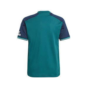 Camiseta adidas 3a Arsenal niño 2023 2024 - Camiseta mujer tercera equipación infantil adidas Arsenal FC 2023 2024 - verde, azul marino