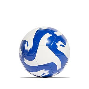 Balón adidas Tiro Club talla 4 - Balón de fútbol adidas Tiro talla 4 - azul, blanco
