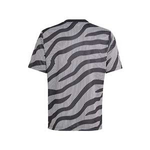 Camiseta adidas Juventus pre-match niño - Camiseta calentamieno pre-partido infantil adidas de la Juventus FC - negra, blanca