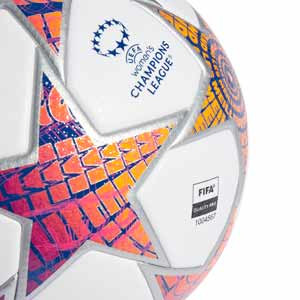 Balón adidas Women's Champions 2023 2024 Pro talla 5 - Balón de fútbol adidas de la Champions League femenina en talla 5 - blanco, rosa