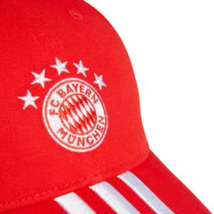 Gorra adidas Bayern Baseball - Gorra adidas infantil del Bayern de Munich - roja