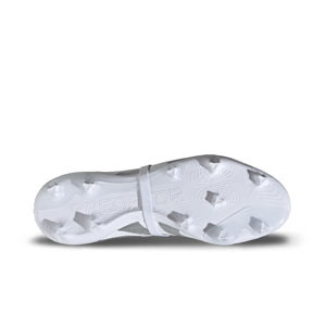 adidas Predator League FT FG/MG - Botas de fútbol con lengüeta adidas FG/MG para césped artificial - blancas