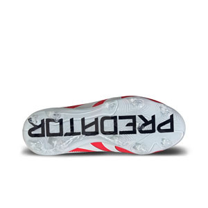 adidas Predator Elite FG J - Botas de fútbol infantiles adidas FG para césped natural o artificial de última generación - rojas