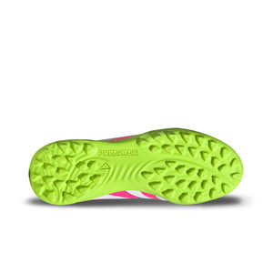 adidas Predator League TF J - Zapatillas de fútbol multitaco infantiles adidas TF suela turf - blancas