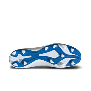 adidas F50 Club FG/MG - Botas de fútbol adidas FG/MG para césped artificial - blancas